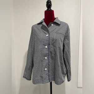 Sleepy Jones Monochrome Checkered Shirt